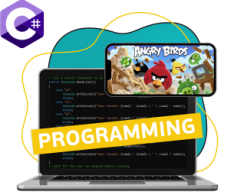 Программирование на C#. Удивительный мир 2D-игр - Школа программирования для детей, компьютерные курсы для школьников, начинающих и подростков - KIBERone г. Саяногорск