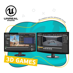 Unreal Engine 4. Игровой движок - КИБЕРшкола программирования для детей, компьютерные курсы для школьников, начинающих и подростков - KIBERone г. Саяногорск