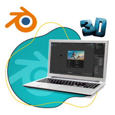 Blender - КИБЕРшкола программирования для детей, компьютерные курсы для школьников, начинающих и подростков - KIBERone г. Саяногорск