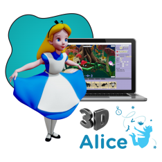Alice 3d - КИБЕРшкола программирования для детей, компьютерные курсы для школьников, начинающих и подростков - KIBERone г. Саяногорск