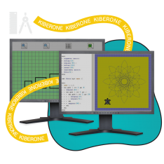 Исполнители чертежник и черепашка - КИБЕРшкола программирования для детей, компьютерные курсы для школьников, начинающих и подростков - KIBERone г. Саяногорск