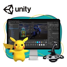 Мир игр на Unity 2D на популярном движке + AI-помощники - КИБЕРшкола программирования для детей, компьютерные курсы для школьников, начинающих и подростков - KIBERone г. Саяногорск