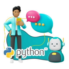Умный чат-бот на Python на Telegram - КИБЕРшкола программирования для детей, компьютерные курсы для школьников, начинающих и подростков - KIBERone г. Саяногорск